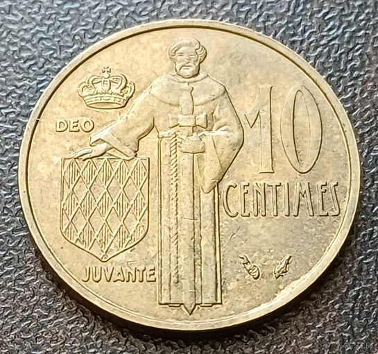 Монако 10 сантимов, 1978    ( 1-1-1 )