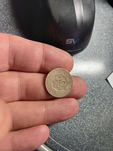 20 Грошей 1923 г. Межвоенная Польша