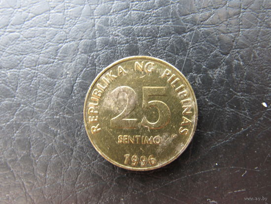 Филиппины. 25 сентимо. 1996. С 20 копеек. Распродажа коллекции. Смотрите другие лоты.