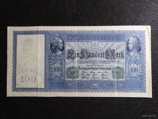 100 марок 21.04.1910г. P#43