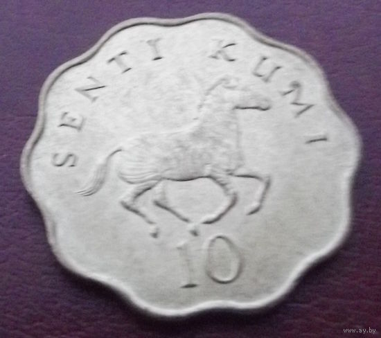 Танзания. 10 сенти 1984