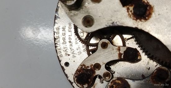 Какие то часы КЛЕЙМО D. R. G. M