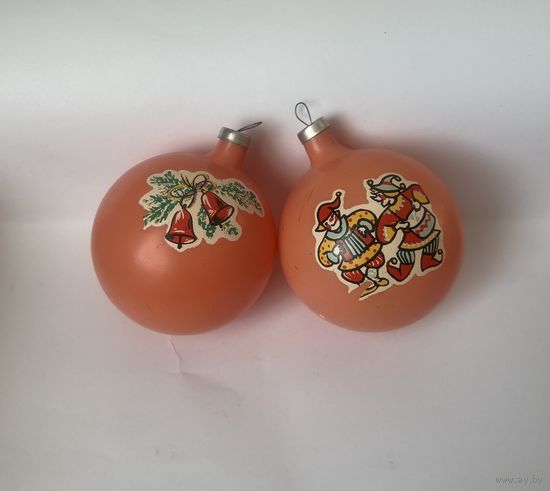 Ёлочная игрушка шар СССР цена за все К.14
