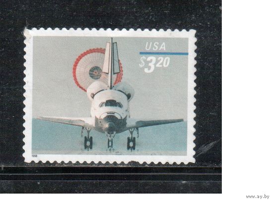 США-1998 (Мих.3065) , * (без клея), Авиация, Самолет(одиночка)
