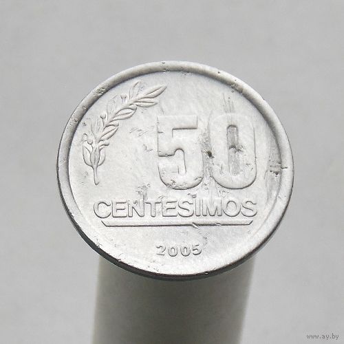 Уругвай 50 сентесимо 2005