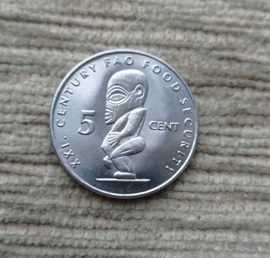 Werty71 Острова Кука 5 центов 2000 ФАО Тангароа идол божок