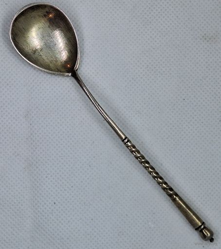 Чайная ложка, серебро, 84 пр. 1890г.