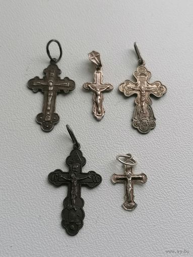 Крестики 925 пр одним лотом