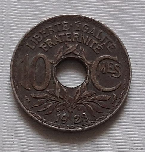 10 сантимов 1923 г. Франция