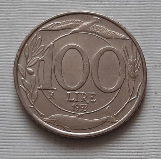 100 лир 1993 г. Италия
