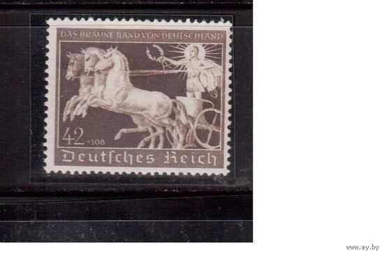 Германия-Рейх-1940 (Мих.747) ** ,Спорт, Скачки,Лошади (одиночка)