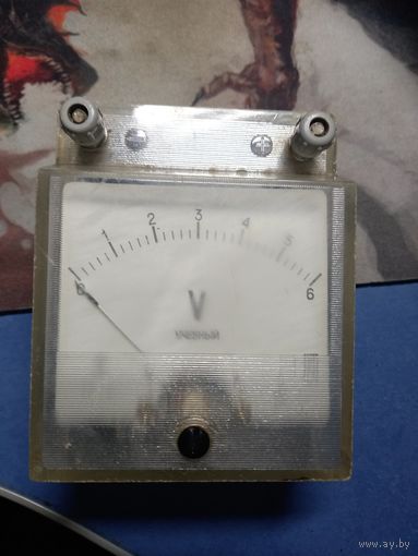 Вольтметр учебный лабораторный 0-6V