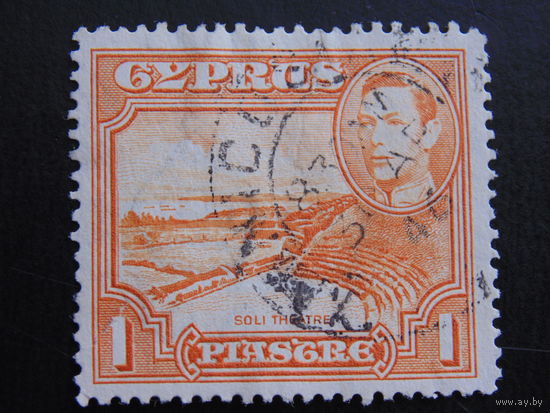 Кипр 1938 г. Король Георг VI.