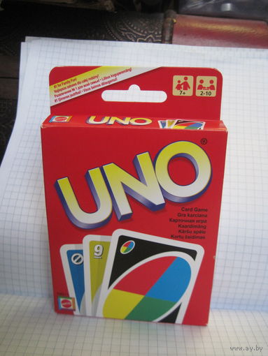 Настольная карточная игра "UNO".