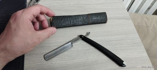 Опасная бритва Hanso в чехле