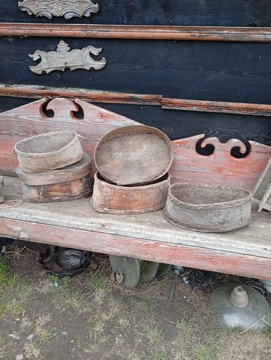 Старые "Крестьянские короба" оригинал с чердака!