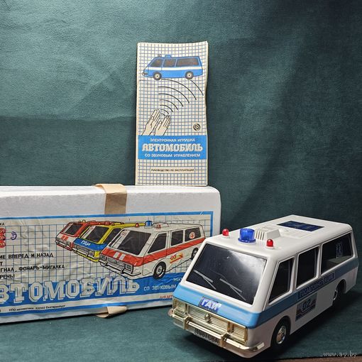 Старт с 1 Рубля !!! Машинка Раф милиция в упаковке СССР игрушка