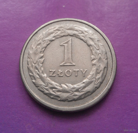 1 злотый 1992 Польша #03