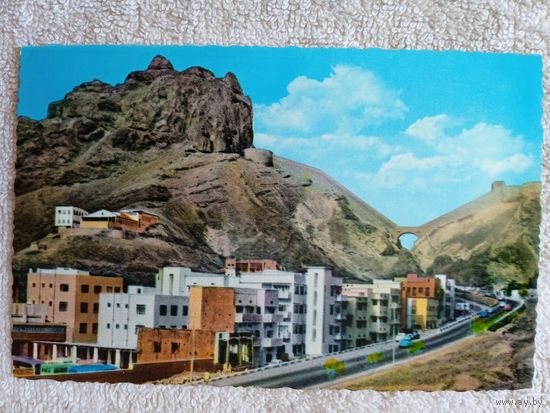 Йемен, Аден. Вид на Main Pass Crater