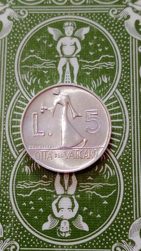 Ватикан 5 лир 1978