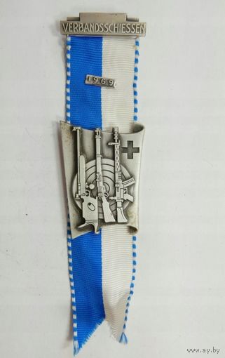 Швейцария, Памятная медаль 1969 год. (М312)