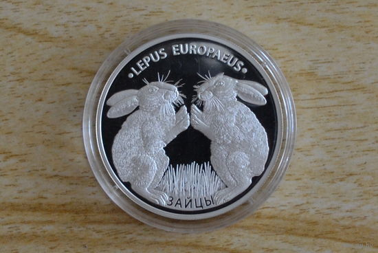 20 рублей 2014 Зайцы