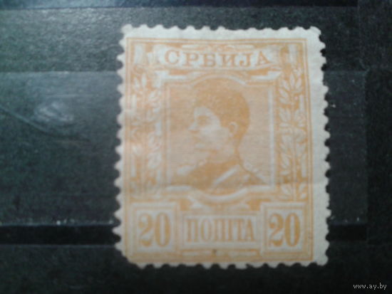 Сербия, 1890. Стандарт, король Александр I*