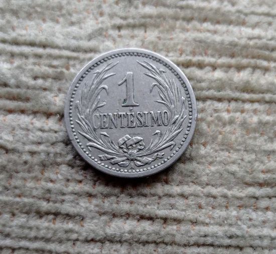 Werty71 Уругвай 1 сентесимо 1909