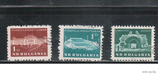 Болгария-1963, (Мих.1361,1363) , гаш.  , Стандарт