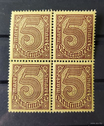 Германия 1920 Mi.D33 MNH**