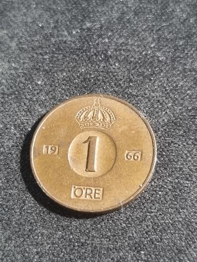 Швеция 1 эре 1966 #2