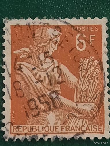 Франция 1957. Крестьянка