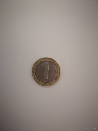 1 лев 2002г Болгария