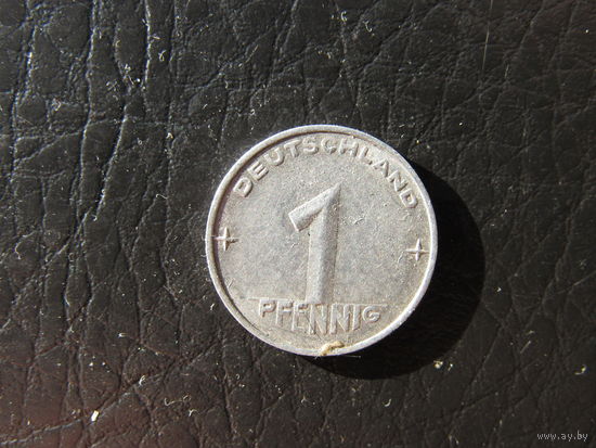 ГДР. 1 пфенниг. 1953. С 20 копеек. Распродажа коллекции. Смотрите другие лоты.