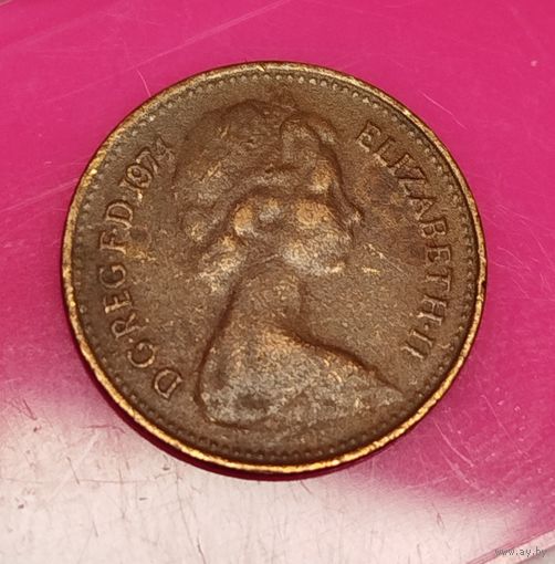 Великобритания 0,5 пенни 1974