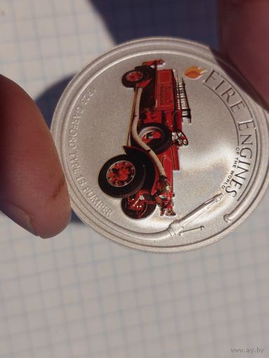 Монета серебро 1 доллар 2006 года острова Кука
