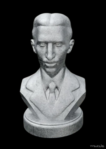 Бюстик Никола Тесла Металл/Сплав