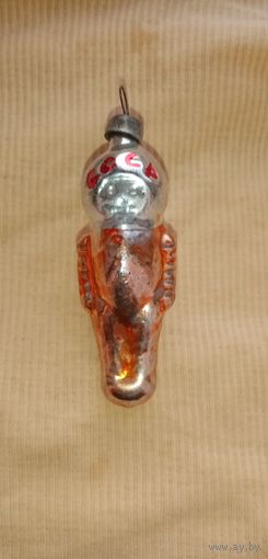 Ёлочная игрушка космонавт ссср