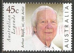 Австралия. Артур Бойд. Живописец. 1999г. Mi#1789.
