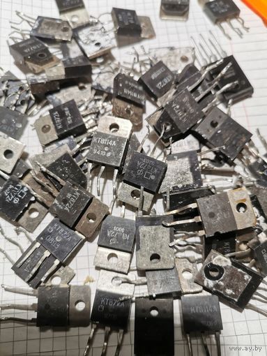 Транзисторы кт8114, кт872,ву508а, и др