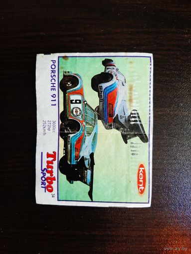 Вкладыш турбо спорт #34 фиолет. Turbo sport violet. Rare. Редкость. Состояние хорошее. Доставка бесплатно.