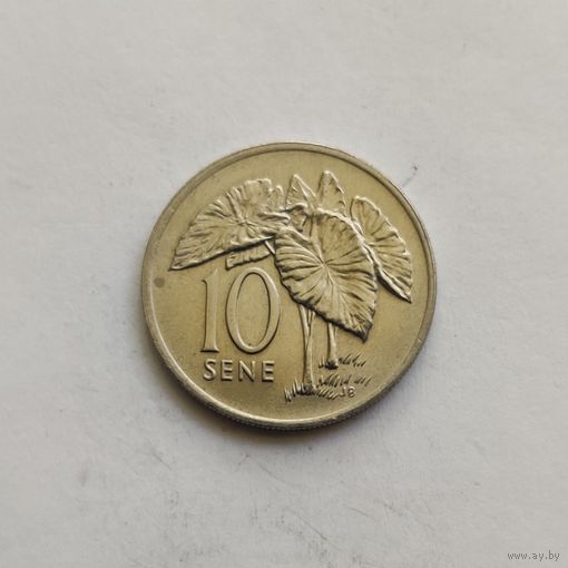 Самоа 10 сене 1974 г.
