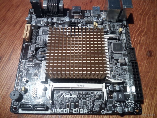 Материнская плата ASUS J1800I-C/BR неисправная