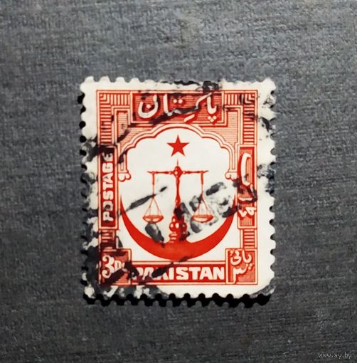 Марка Пакистан 1948 год Стандарт
