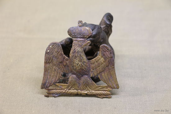 Киверная бляха армии НАПОЛЕОНА, линейный полк. ВОЙНА 1812 год. Распродажа коллекции вещей. С РУБЛЯ! АУКЦИОН!