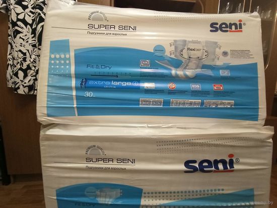 Памперсы. подгузн. для взрослых seni super 4 0