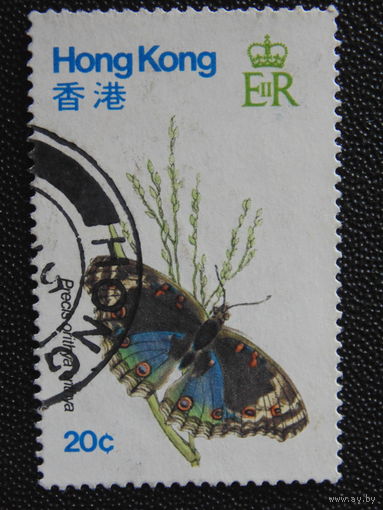 Гонконг 1979 г. Бабочка.