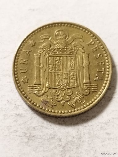 Испания 1 песета 1975(80)
