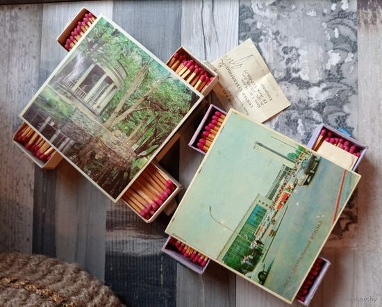 Сувенирный набор спичек Рига СССР