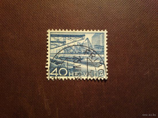 Швейцария 1949 г.Рейнская гавань, Базель./44а/